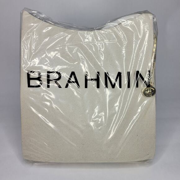 BRAHMIN Katie Hologram Melbourne Crossbody Purse Hologram Gold Iridescent NWT - Picture 15 of 16